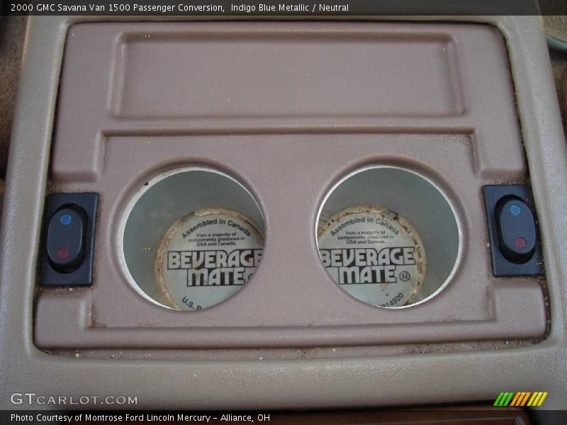 Indigo Blue Metallic / Neutral 2000 GMC Savana Van 1500 Passenger Conversion