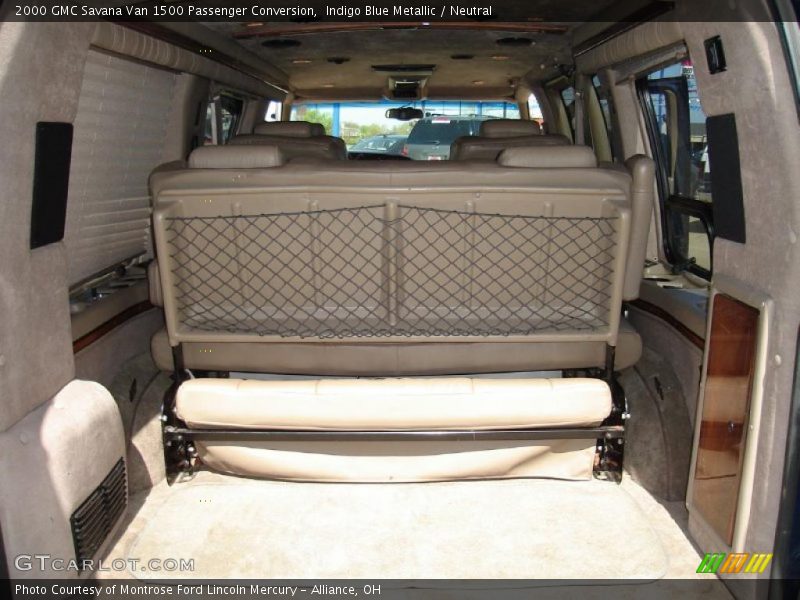 Indigo Blue Metallic / Neutral 2000 GMC Savana Van 1500 Passenger Conversion