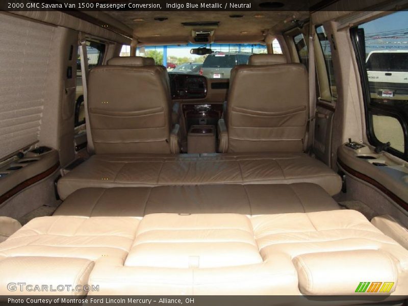 Indigo Blue Metallic / Neutral 2000 GMC Savana Van 1500 Passenger Conversion