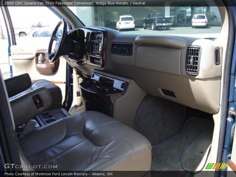 Indigo Blue Metallic / Neutral 2000 GMC Savana Van 1500 Passenger Conversion