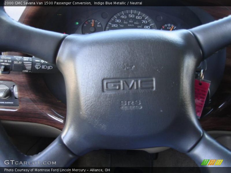 Indigo Blue Metallic / Neutral 2000 GMC Savana Van 1500 Passenger Conversion
