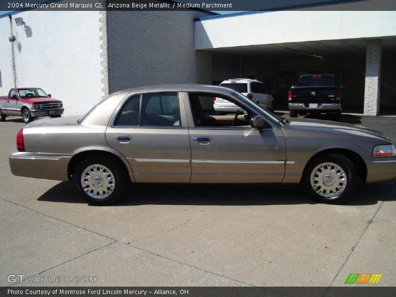 Arizona Beige Metallic / Medium Parchment 2004 Mercury Grand Marquis GS