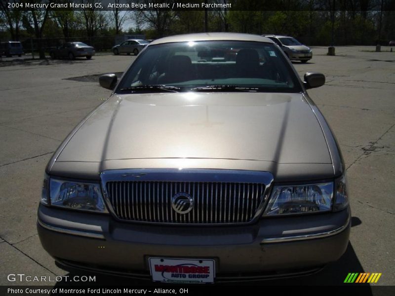 Arizona Beige Metallic / Medium Parchment 2004 Mercury Grand Marquis GS