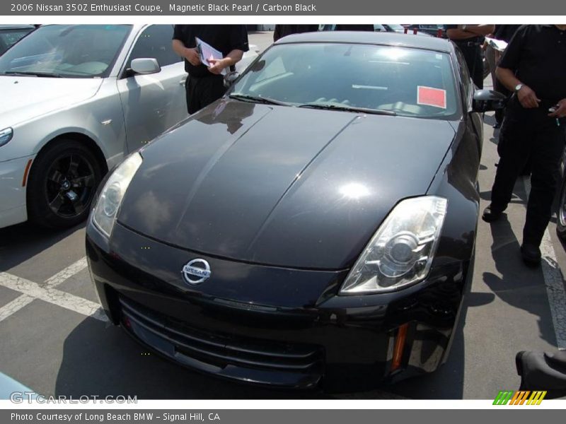 Magnetic Black Pearl / Carbon Black 2006 Nissan 350Z Enthusiast Coupe