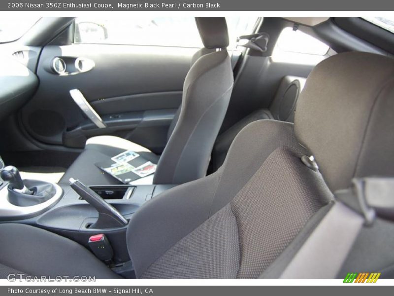 Magnetic Black Pearl / Carbon Black 2006 Nissan 350Z Enthusiast Coupe