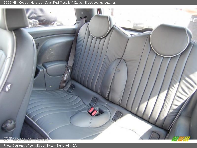 Solar Red Metallic / Carbon Black Lounge Leather 2006 Mini Cooper Hardtop