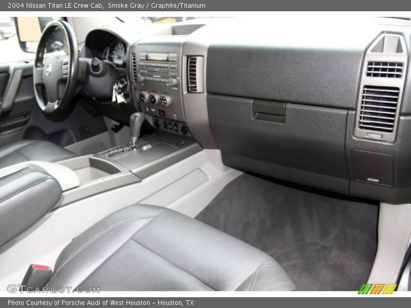 Smoke Gray / Graphite/Titanium 2004 Nissan Titan LE Crew Cab