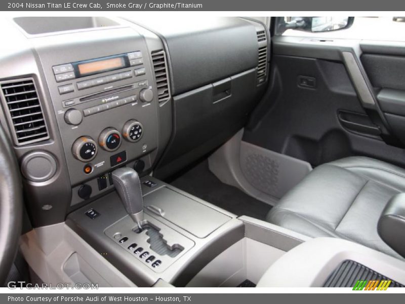 Smoke Gray / Graphite/Titanium 2004 Nissan Titan LE Crew Cab