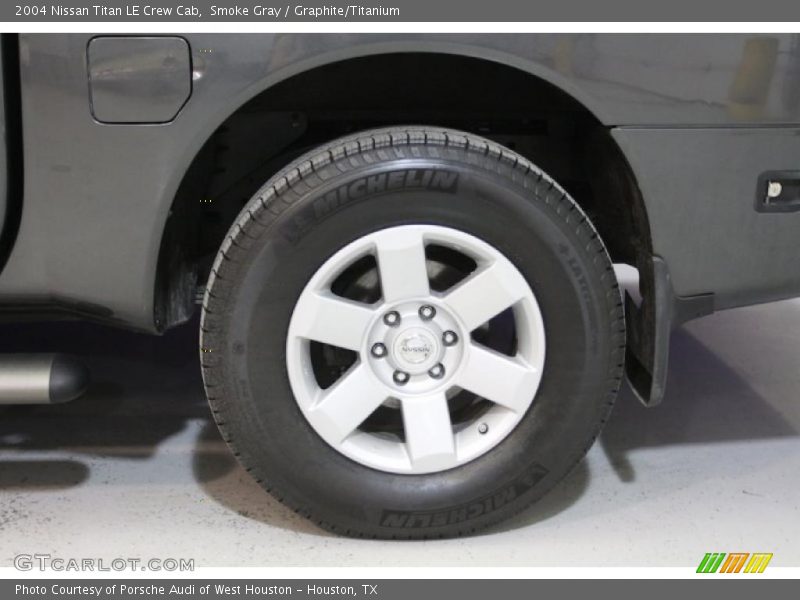 Smoke Gray / Graphite/Titanium 2004 Nissan Titan LE Crew Cab