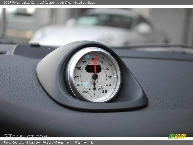 Arctic Silver Metallic / Black 2007 Porsche 911 Carrera S Coupe