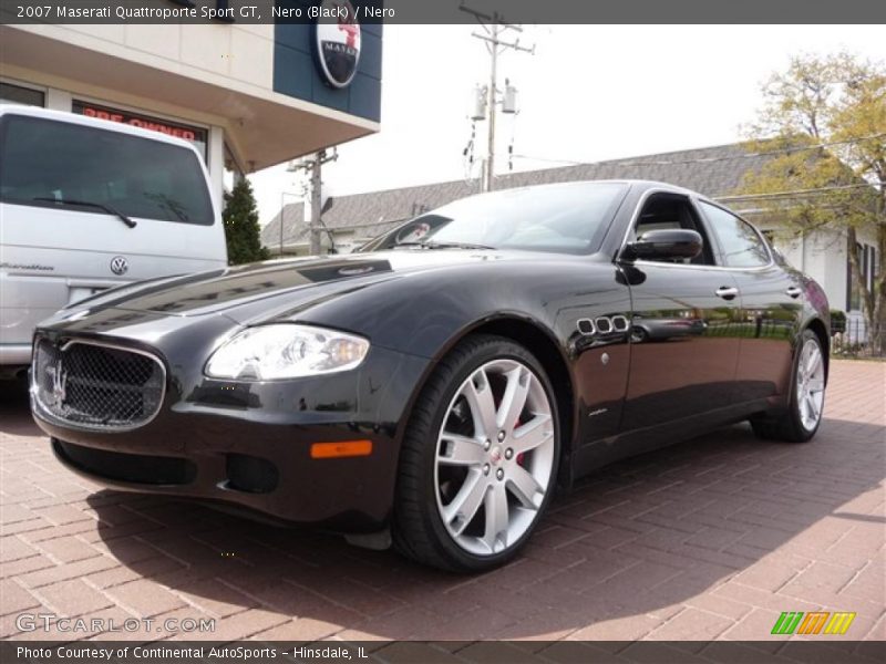 Nero (Black) / Nero 2007 Maserati Quattroporte Sport GT