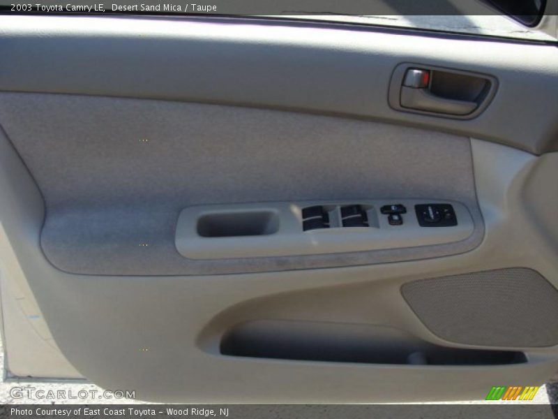 Desert Sand Mica / Taupe 2003 Toyota Camry LE