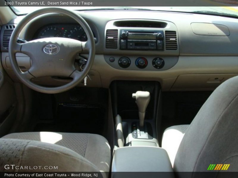 Desert Sand Mica / Taupe 2003 Toyota Camry LE