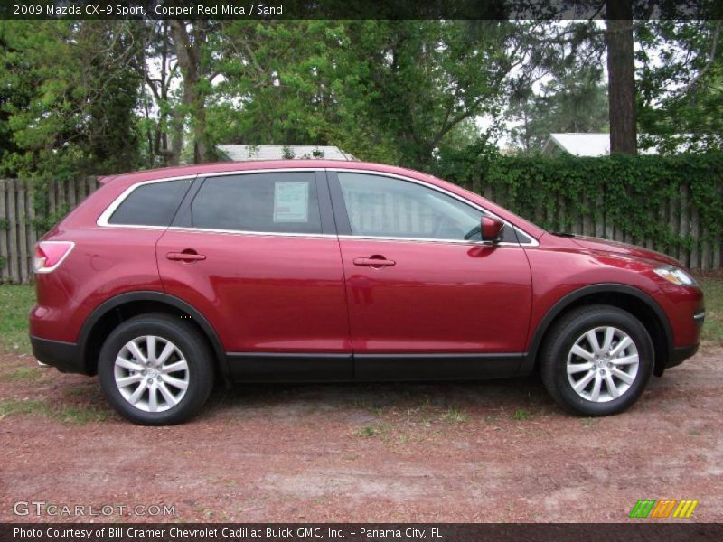 Copper Red Mica / Sand 2009 Mazda CX-9 Sport