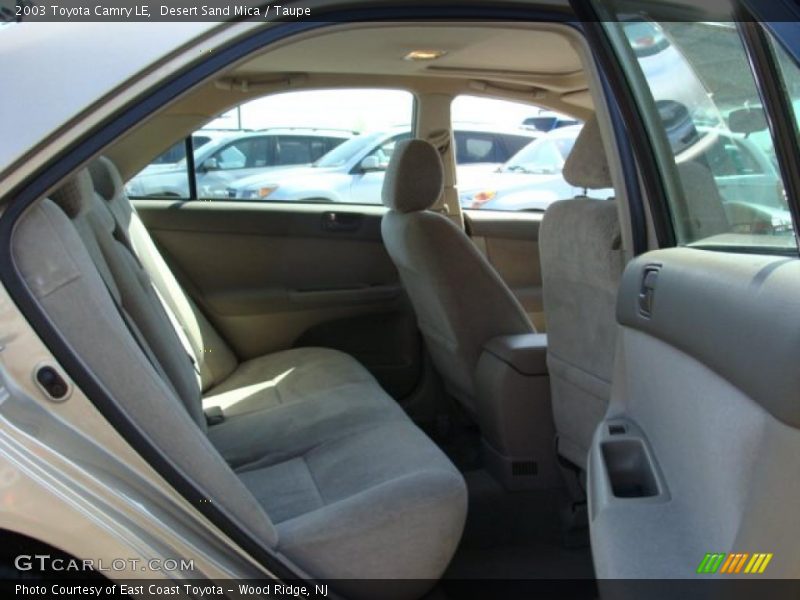 Desert Sand Mica / Taupe 2003 Toyota Camry LE