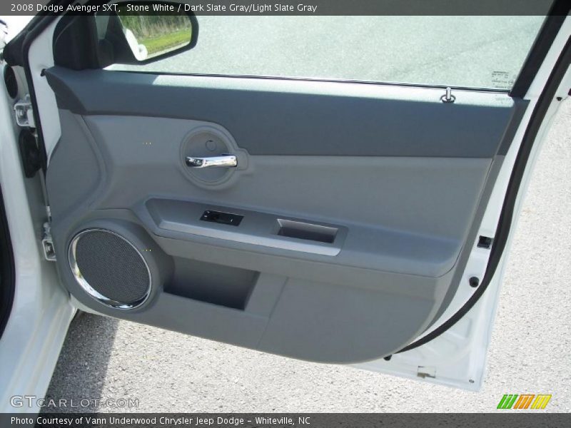Stone White / Dark Slate Gray/Light Slate Gray 2008 Dodge Avenger SXT