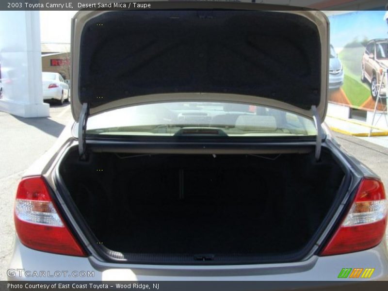 Desert Sand Mica / Taupe 2003 Toyota Camry LE