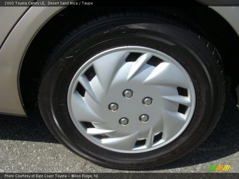 Desert Sand Mica / Taupe 2003 Toyota Camry LE
