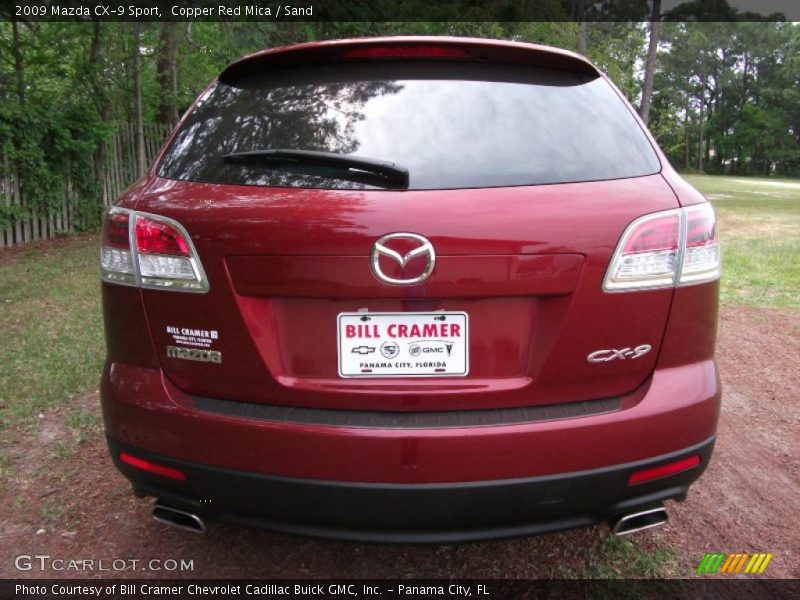 Copper Red Mica / Sand 2009 Mazda CX-9 Sport