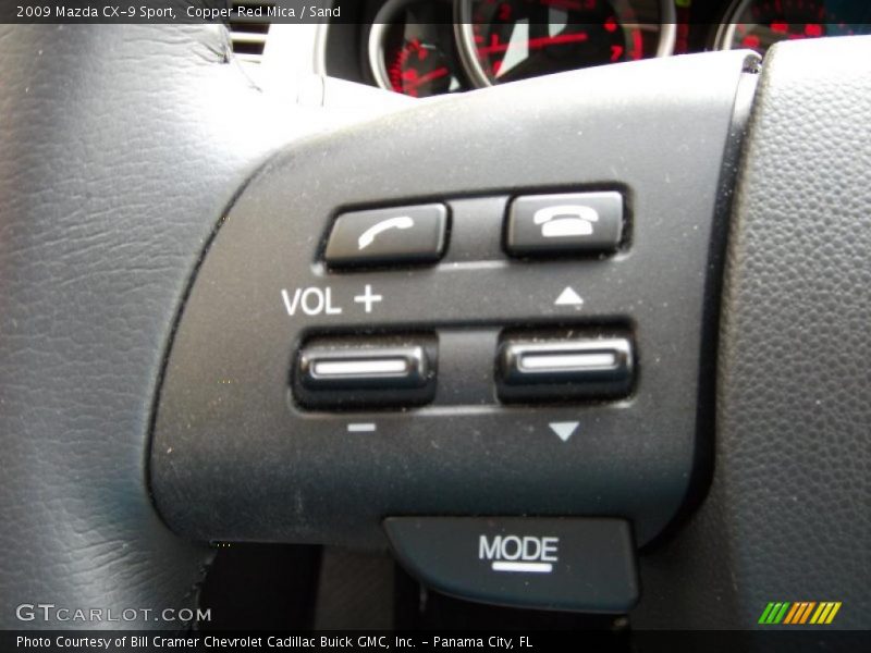 Copper Red Mica / Sand 2009 Mazda CX-9 Sport