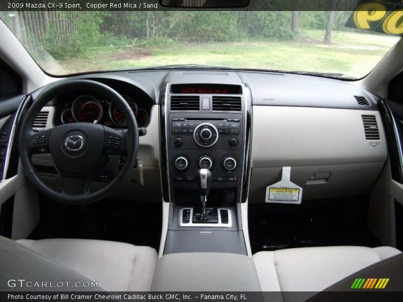 Copper Red Mica / Sand 2009 Mazda CX-9 Sport
