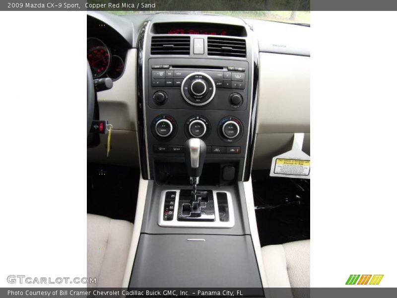 Copper Red Mica / Sand 2009 Mazda CX-9 Sport