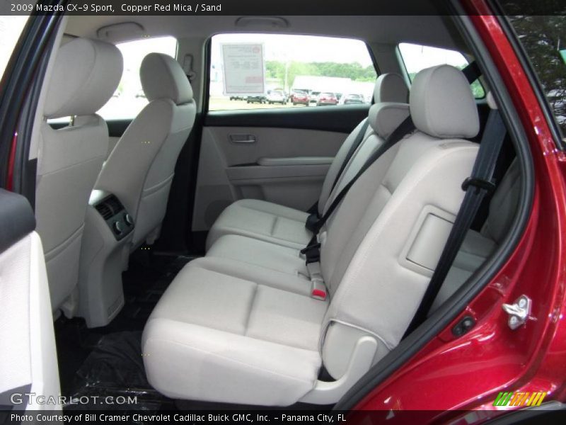 Copper Red Mica / Sand 2009 Mazda CX-9 Sport