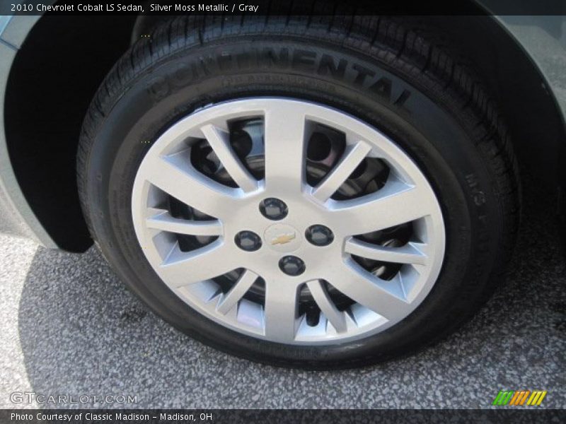 Silver Moss Metallic / Gray 2010 Chevrolet Cobalt LS Sedan