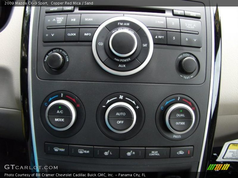 Copper Red Mica / Sand 2009 Mazda CX-9 Sport