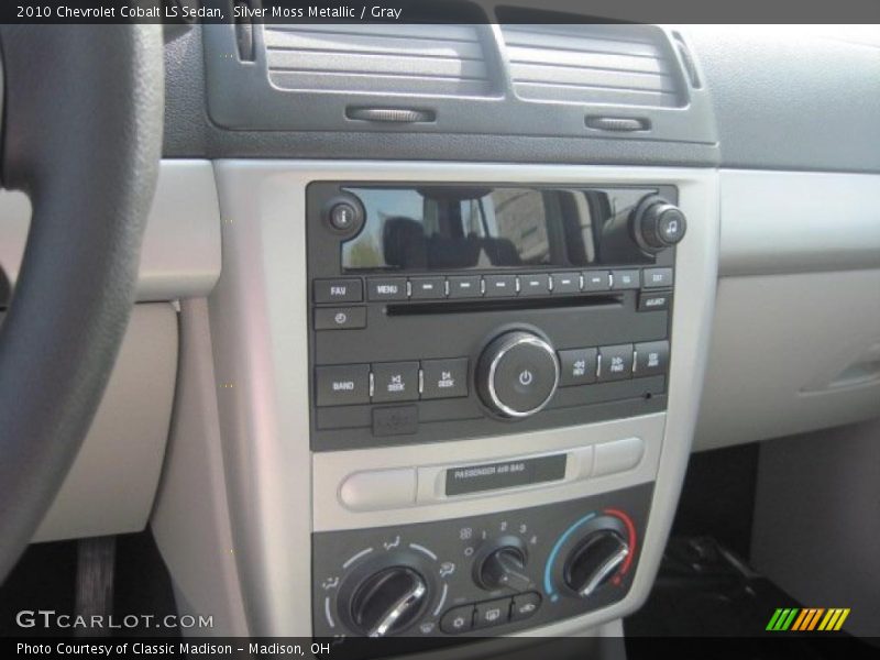 Silver Moss Metallic / Gray 2010 Chevrolet Cobalt LS Sedan