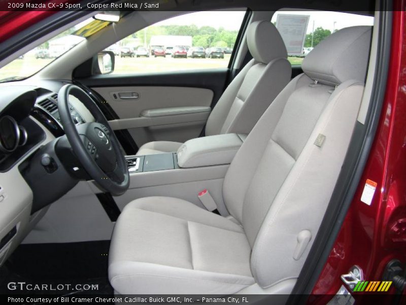 Copper Red Mica / Sand 2009 Mazda CX-9 Sport