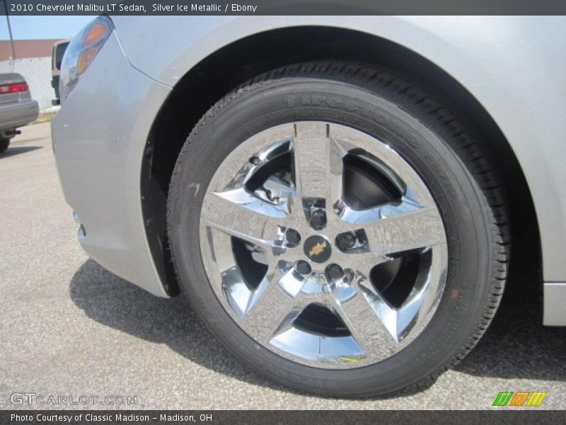 Silver Ice Metallic / Ebony 2010 Chevrolet Malibu LT Sedan