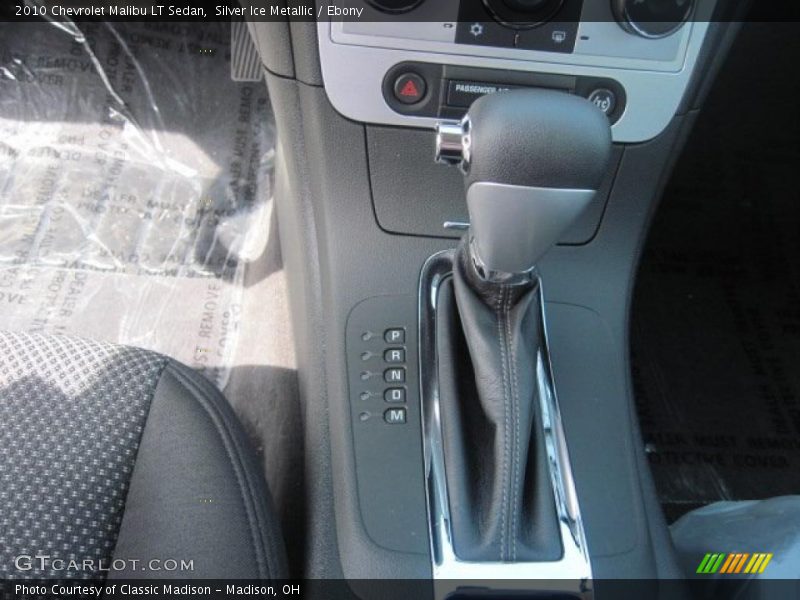 Silver Ice Metallic / Ebony 2010 Chevrolet Malibu LT Sedan