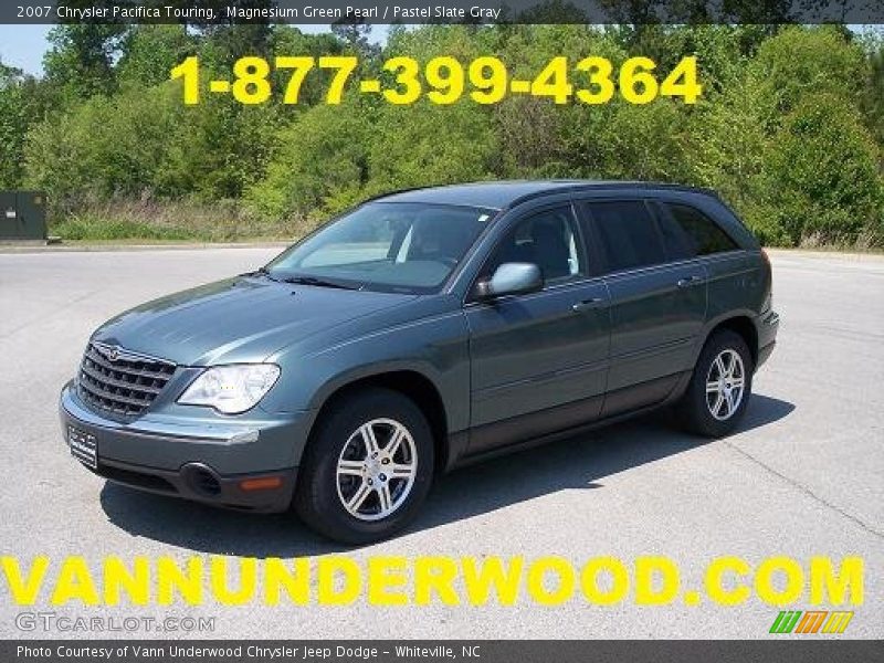 Magnesium Green Pearl / Pastel Slate Gray 2007 Chrysler Pacifica Touring