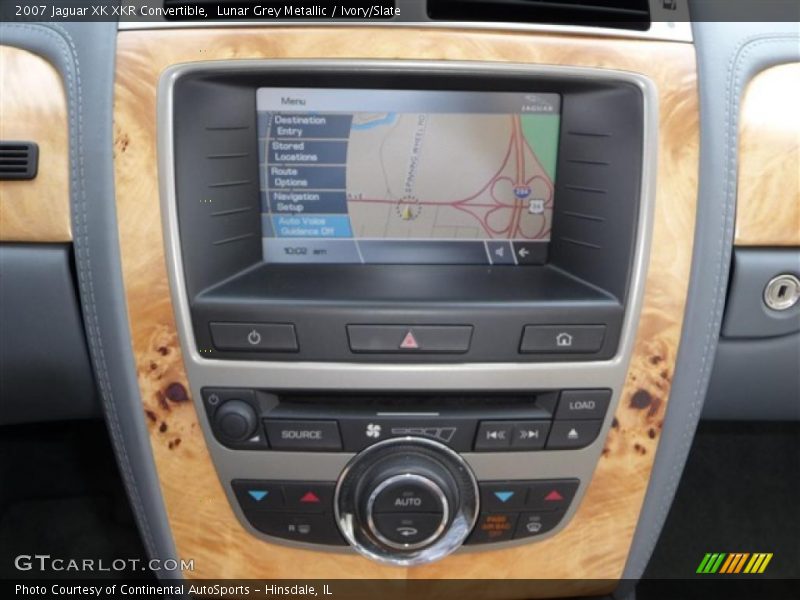 Lunar Grey Metallic / Ivory/Slate 2007 Jaguar XK XKR Convertible