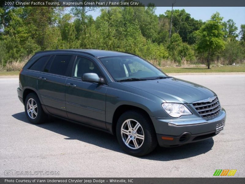 Magnesium Green Pearl / Pastel Slate Gray 2007 Chrysler Pacifica Touring