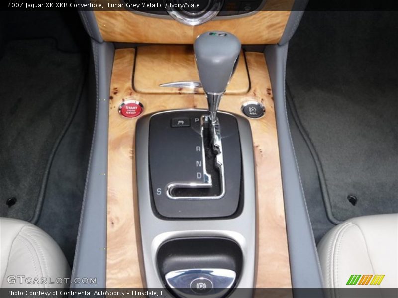 Lunar Grey Metallic / Ivory/Slate 2007 Jaguar XK XKR Convertible