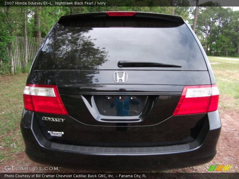 Nighthawk Black Pearl / Ivory 2007 Honda Odyssey EX-L