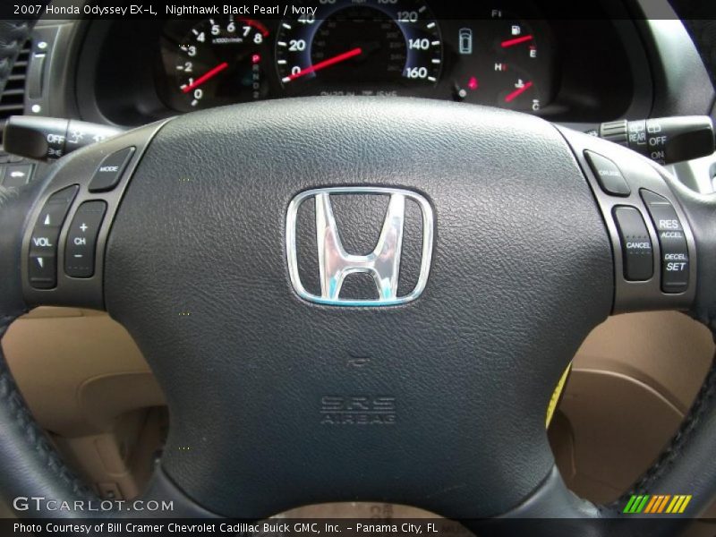 Nighthawk Black Pearl / Ivory 2007 Honda Odyssey EX-L