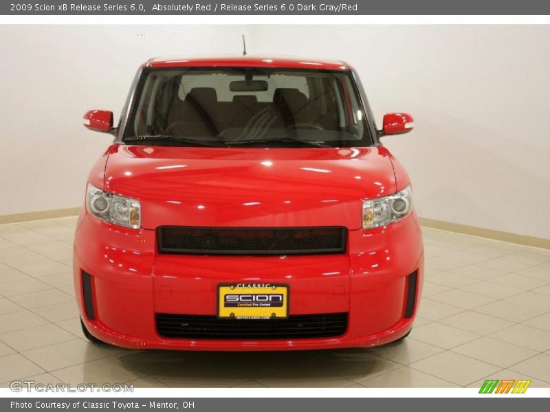 Absolutely Red / Release Series 6.0 Dark Gray/Red 2009 Scion xB Release Series 6.0