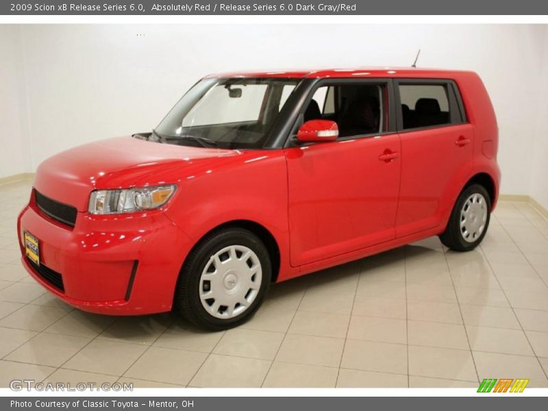 Absolutely Red / Release Series 6.0 Dark Gray/Red 2009 Scion xB Release Series 6.0
