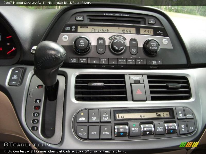 Nighthawk Black Pearl / Ivory 2007 Honda Odyssey EX-L