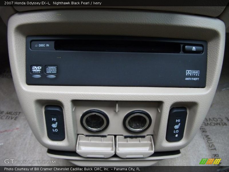 Nighthawk Black Pearl / Ivory 2007 Honda Odyssey EX-L