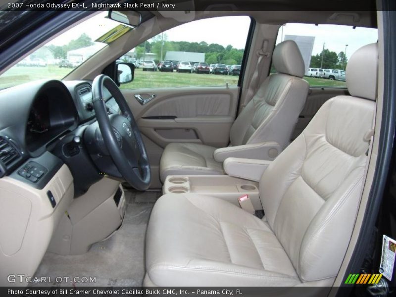 Nighthawk Black Pearl / Ivory 2007 Honda Odyssey EX-L
