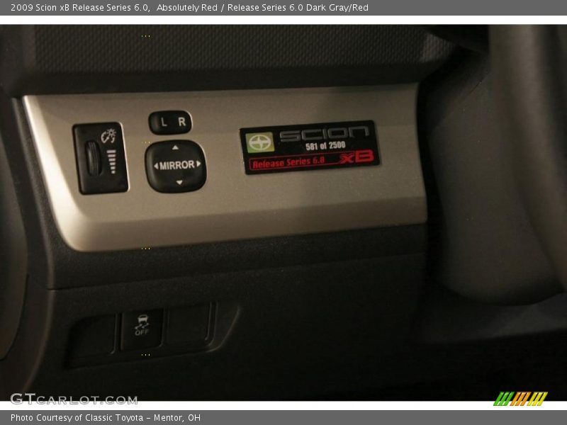 Absolutely Red / Release Series 6.0 Dark Gray/Red 2009 Scion xB Release Series 6.0