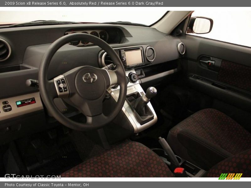 Absolutely Red / Release Series 6.0 Dark Gray/Red 2009 Scion xB Release Series 6.0