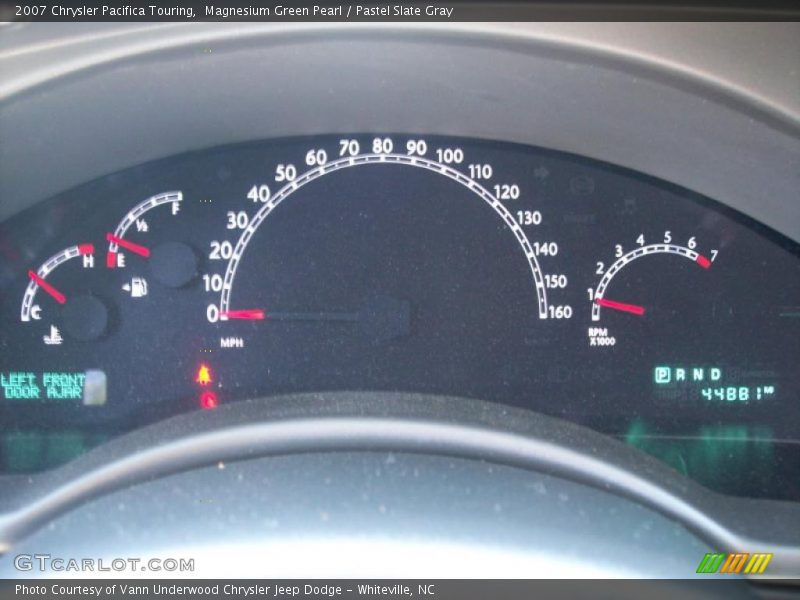 Magnesium Green Pearl / Pastel Slate Gray 2007 Chrysler Pacifica Touring