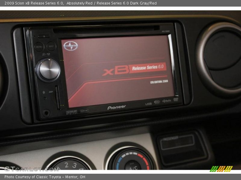 Absolutely Red / Release Series 6.0 Dark Gray/Red 2009 Scion xB Release Series 6.0