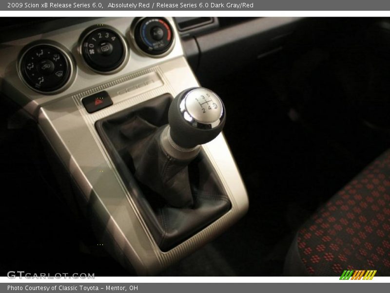 Absolutely Red / Release Series 6.0 Dark Gray/Red 2009 Scion xB Release Series 6.0
