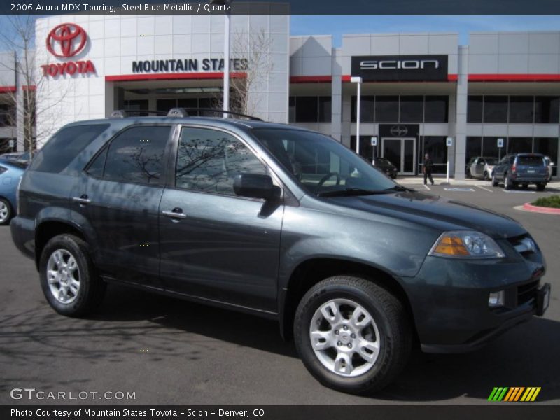 Steel Blue Metallic / Quartz 2006 Acura MDX Touring